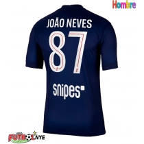 Camiseta Paris Saint-Germain Joao Neves #87 Primera Equipación 2025-26 manga corta
